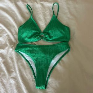 WOMENS GREEN BIKINI
